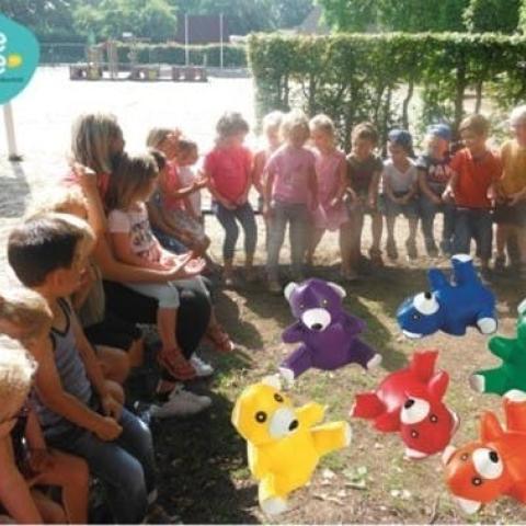 Regenboogbeertjes © Free-Time vzw